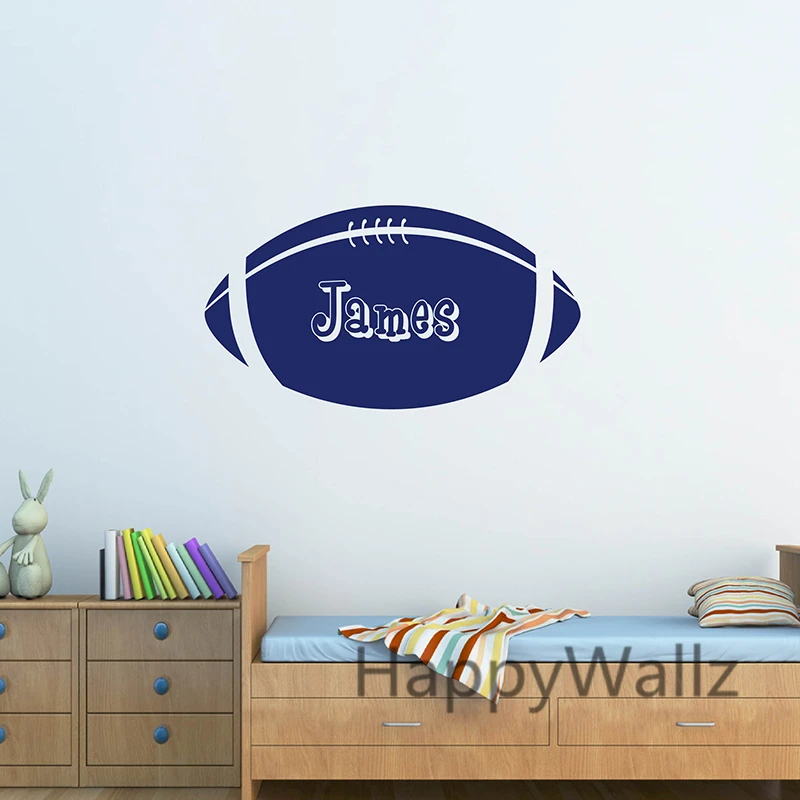 Rugby Wall Sticker DIY Baby Nursery Boys Name Wall Decal Kids Room Children Name Wall Decor Easy Wall Stickers C13
Rugby Wall Sticker DIY Baby Nursery Boys Name Wall Decal Kids Room Children Name Wall Decor Easy Wall Stickers C13