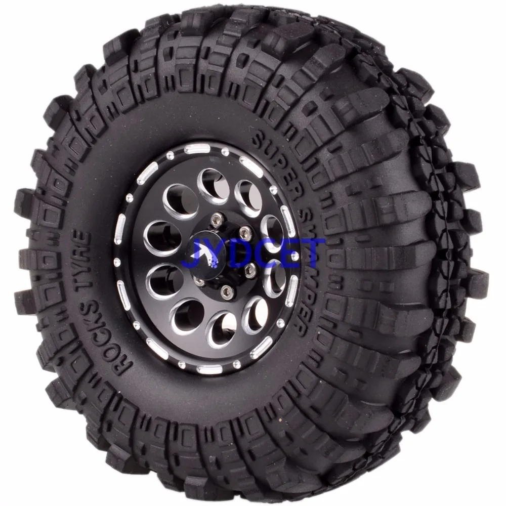 4P 1.9" Aluminum Wheel Rim & Super Swamper Tires Tyre For RC 1/10 Rock Crawler Axial SCX10 SCX10 II 90046 90047
4P 1.9" Aluminum Wheel Rim & Super Swamper Tires Tyre For RC 1/10 Rock Crawler Axial SCX10 SCX10 II 90046 90047