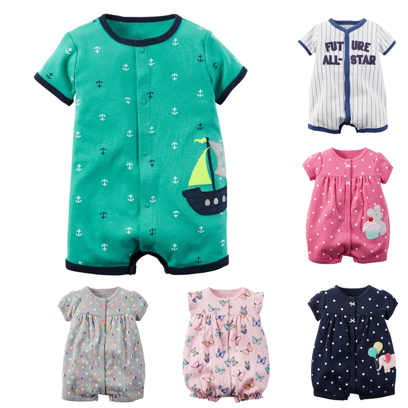 Baby Rompers Summer Baby Girl Clothes 2020 Baby Boys Clothing Sets Short Sleeve Newborn Baby Clothes Roupas Bebe Infant Jumpsuit
Baby Rompers Summer Baby Girl Clothes 2020 Baby Boys Clothing Sets Short Sleeve Newborn Baby Clothes Roupas Bebe Infant Jumpsuit