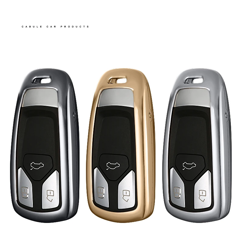 1PCS Aluminum Alloy Key Shell + Leather Key Chain Rings Protective Case Cover Skin Shell For AUDI A4L A6L Q5 Q7 TT TTS Model-B
1PCS Aluminum Alloy Key Shell + Leather Key Chain Rings Protective Case Cover Skin Shell For AUDI A4L A6L Q5 Q7 TT TTS Model-B