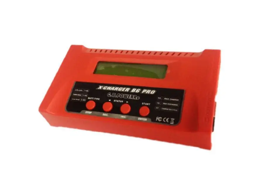 F11831 G.T.Power B6 Pro Charger / discharger for 1-10cells Nimh Nicd Battery and 1-6S Lithium batteries Max 50W charging Power
F11831 G.T.Power B6 Pro Charger / discharger for 1-10cells Nimh Nicd Battery and 1-6S Lithium batteries Max 50W charging Power