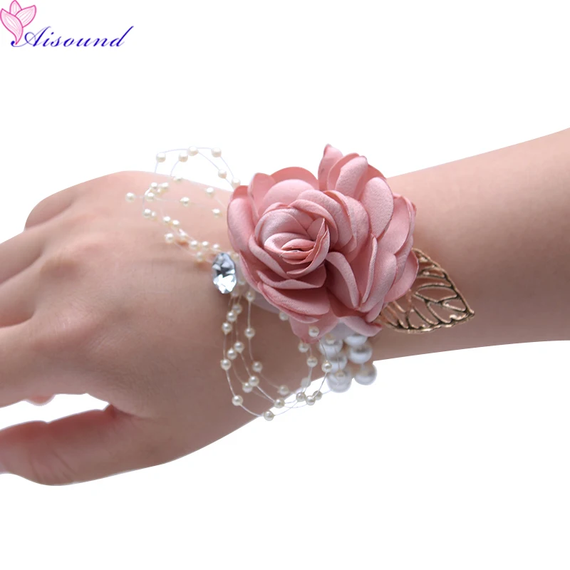 Aisound Wrist Flower Corsage Silk Rose Floral Bracelet For Prom Wedding Decoration Hand Bouquet For Bride Artificial Flowers
Aisound Wrist Flower Corsage Silk Rose Floral Bracelet For Prom Wedding Decoration Hand Bouquet For Bride Artificial Flowers