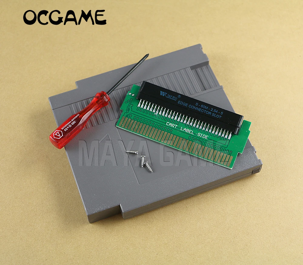 Фото OCGAME для FC 60 булавки к NE 72 Pin NES тележка изготовления этикеток - купить