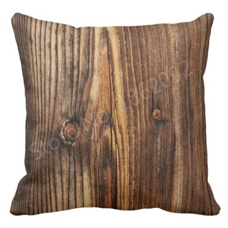 Novelty Wood Throw Pillow Case Walnut Wood Cushion Cover Fashion Decorative Wood Print Pillows Sham Chair Sofa Home Decor 18"
Novelty Wood Throw Pillow Case Walnut Wood Cushion Cover Fashion Decorative Wood Print Pillows Sham Chair Sofa Home Decor 18"