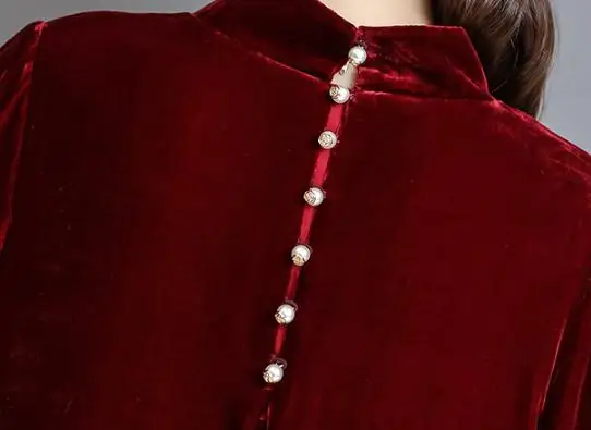Spring Fall Women Female Mandarin Collar Chinese 2018 Embroidery Patchwork Velour Dress , Woman Loose Long Sleeve Velvet Dresses
Spring Fall Women Female Mandarin Collar Chinese 2018 Embroidery Patchwork Velour Dress , Woman Loose Long Sleeve Velvet Dresses