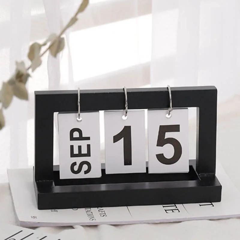 1 Pcs Wooden Flip Calendar Perpetual Desktop Office DIY Yearly Planner Calendar WXV Sale
1 Pcs Wooden Flip Calendar Perpetual Desktop Office DIY Yearly Planner Calendar WXV Sale
