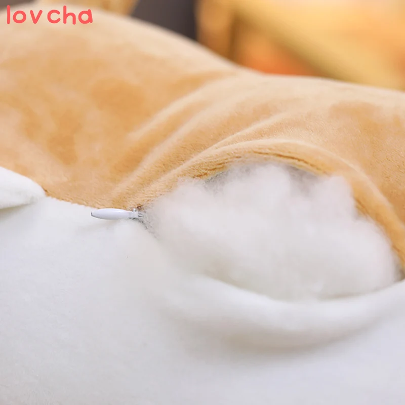 Lovcha 30 см милые корги собака плюшевые игрушки мягкие животных мультфильм Подушки