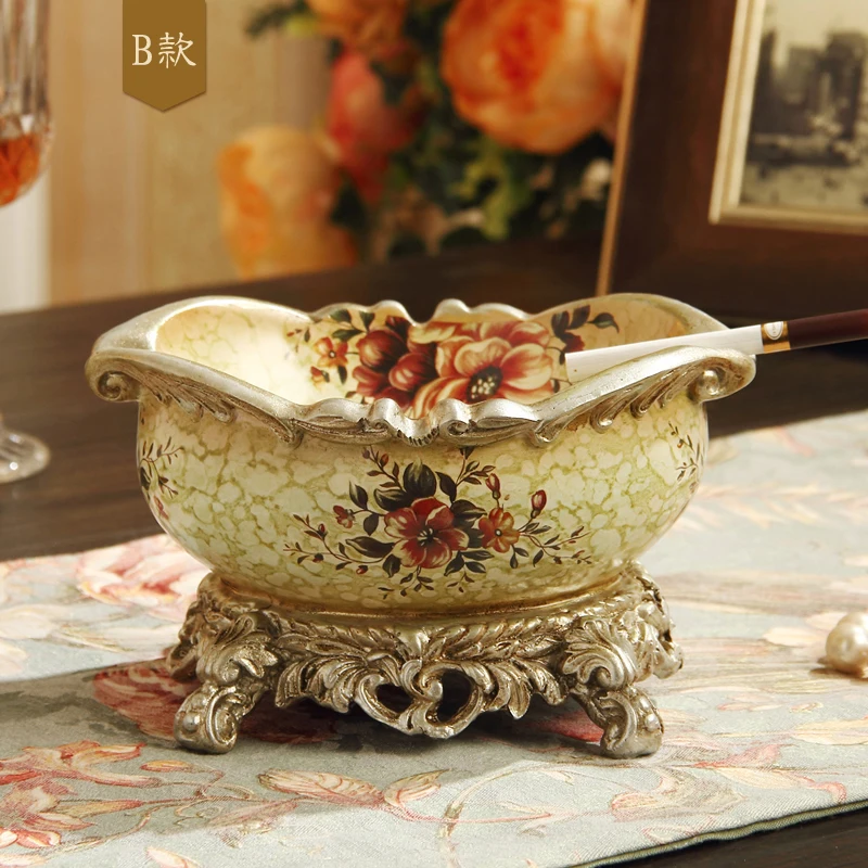 European style retro resin ashtray, personality modern simplicity, home bedroom, living room, tea table, office
European style retro resin ashtray, personality modern simplicity, home bedroom, living room, tea table, office