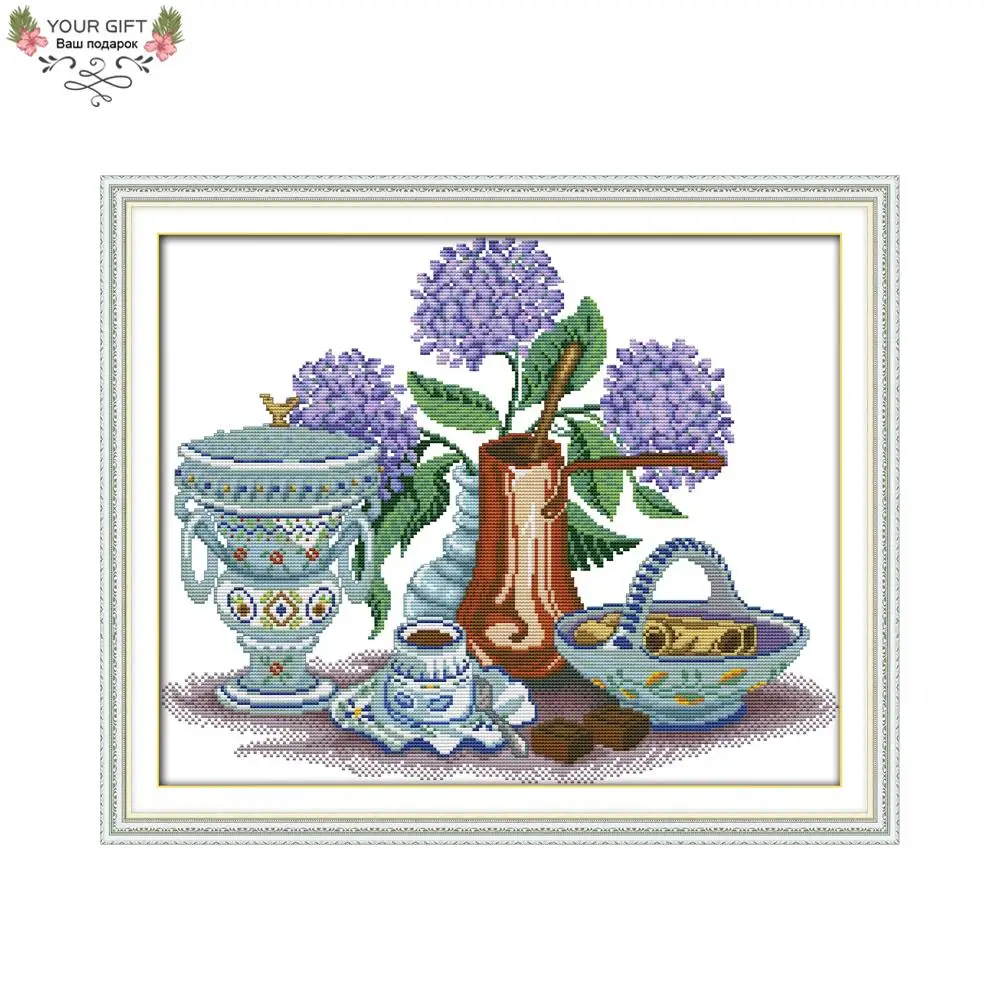 Joy Sunday вазы с гортензиями And Plates Home Decor J212 Набор для вышивки крестиком с подсчётными цветами
Joy Sunday вазы с гортензиями And Plates Home Decor J212 Набор для вышивки крестиком с подсчётными цветами