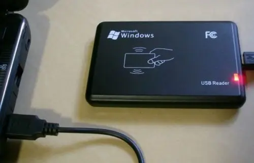 USB кард ридер 125 кГц RFID считыватель Настольный диспенсер для карт читать 10 цифр Plug