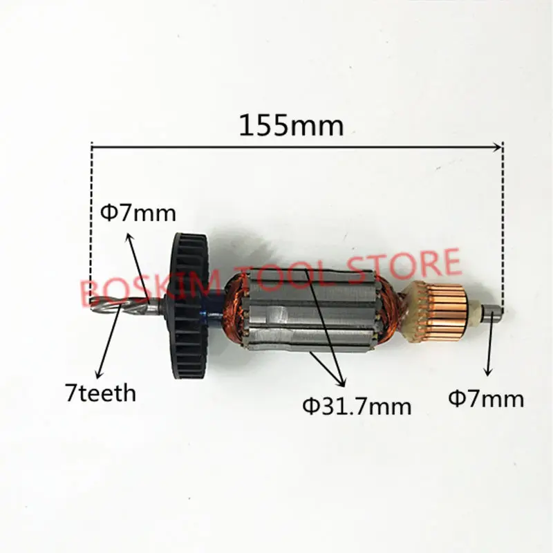 Armature Engine motor 4 teeth AC220-240V Rotor Replace for Makita HP1621 HP1641F HP1621F HP1620 HP1641 HP1640
Armature Engine motor 4 teeth AC220-240V Rotor Replace for Makita HP1621 HP1641F HP1621F HP1620 HP1641 HP1640