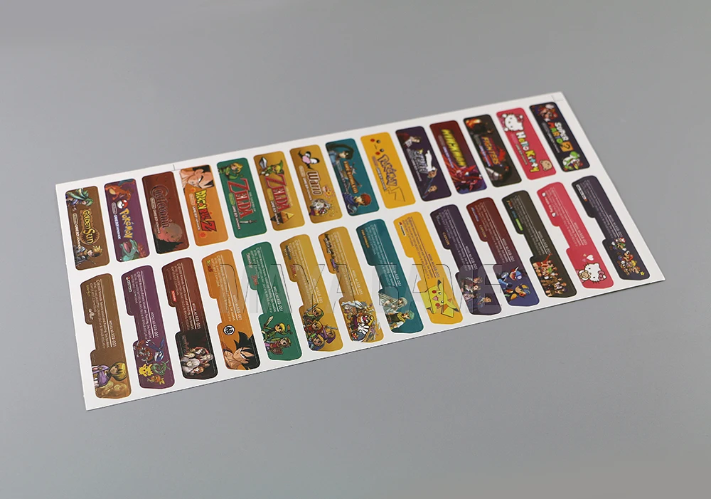 Customer Design for Nintendo Gameboy Advance Label Sticker Lable For GBA Console Back Tag 28pcs/lot=1sets
Customer Design for Nintendo Gameboy Advance Label Sticker Lable For GBA Console Back Tag 28pcs/lot=1sets