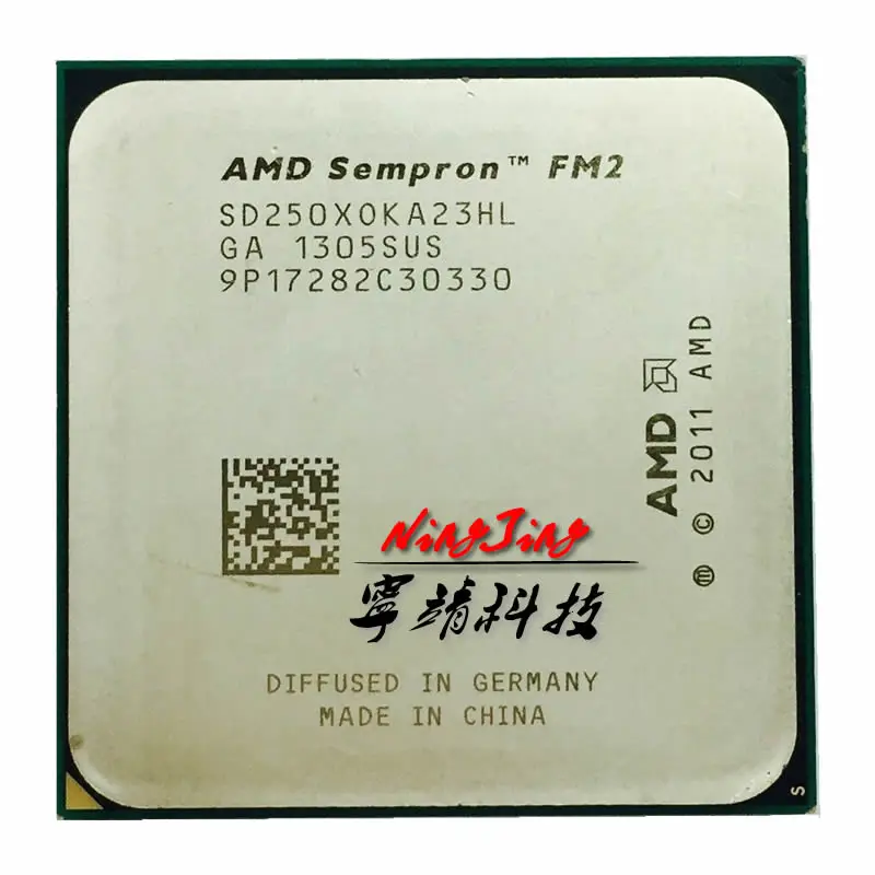 Двухъядерный процессор AMD X2 Sempron 250 3 2 ГГц SD250XOKA23HL Socket FM2|socket fm2|x2 250amd x2 |