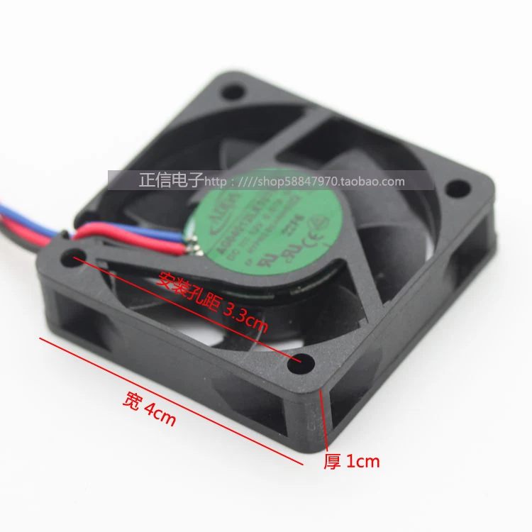 New ADDA AG04012LX107600 12V 0.07A 4010 4cm 40 * 40 * 10MM three-wire cooling fan
New ADDA AG04012LX107600 12V 0.07A 4010 4cm 40 * 40 * 10MM three-wire cooling fan