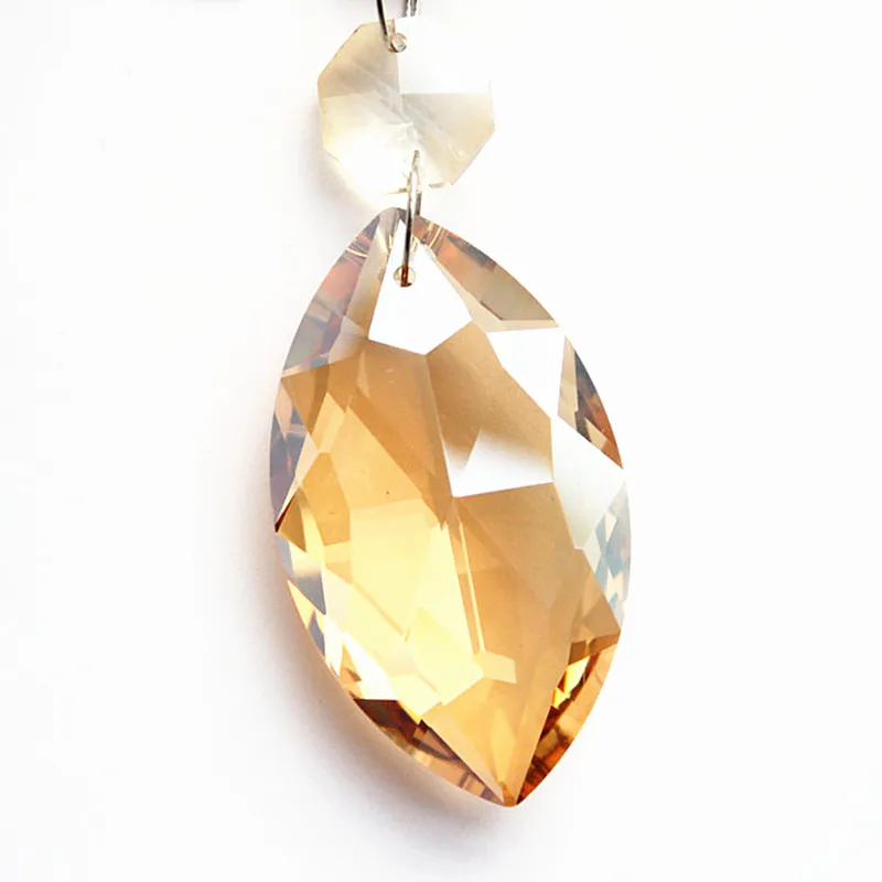 Wholesale 30pcs 63*22mm Chamgapne Crystal chandelier pendants with on beads,Lamp Suncatcher hanging parts,wedding home decor
Wholesale 30pcs 63*22mm Chamgapne Crystal chandelier pendants with on beads,Lamp Suncatcher hanging parts,wedding home decor