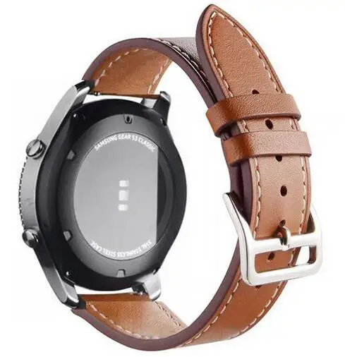 22 мм 20 кожа петли группа смотреть huami amazfit bip для samsung Шестерни Спорт s2 S3