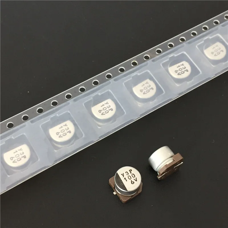 100 шт. мкФ 6 3 В NICHICON WF Серия 3x5 4 мм 6.3V100uF низкое сопротивление чип Типа SMD