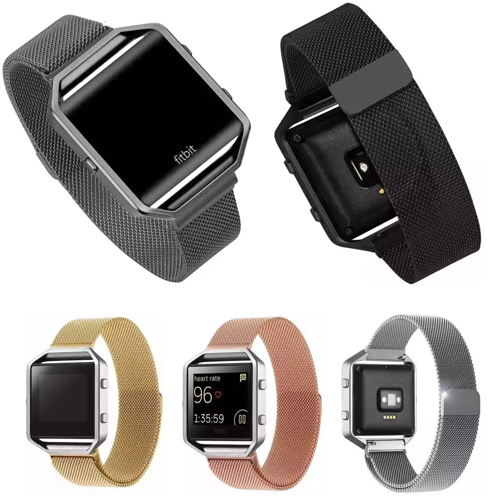 ML Loop Bracelet Stainless Steel Bracelet For Fitbit Blaze Replacement Band Magnetic Closure Strap Hiqh Quality Wristbands
ML Loop Bracelet Stainless Steel Bracelet For Fitbit Blaze Replacement Band Magnetic Closure Strap Hiqh Quality Wristbands