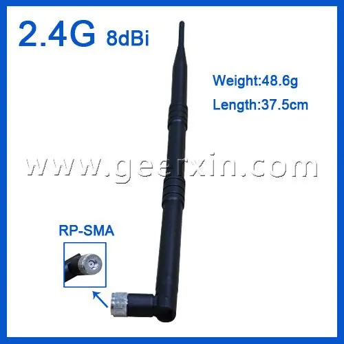 2.4 г 9dbi RP SMA Телевизионные антенны для сети маршрутизатора|rp-sma antenna|antenna for router9dbi
