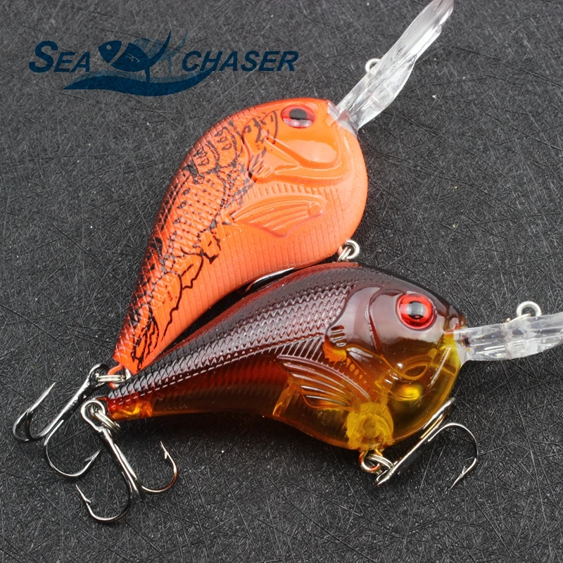 High Quality 5pcs 5 colors 9cm 10g Swim Fish Fishing Lure Artificial Hard Crank Bait topwater Wobbler Crankbait | Спорт и