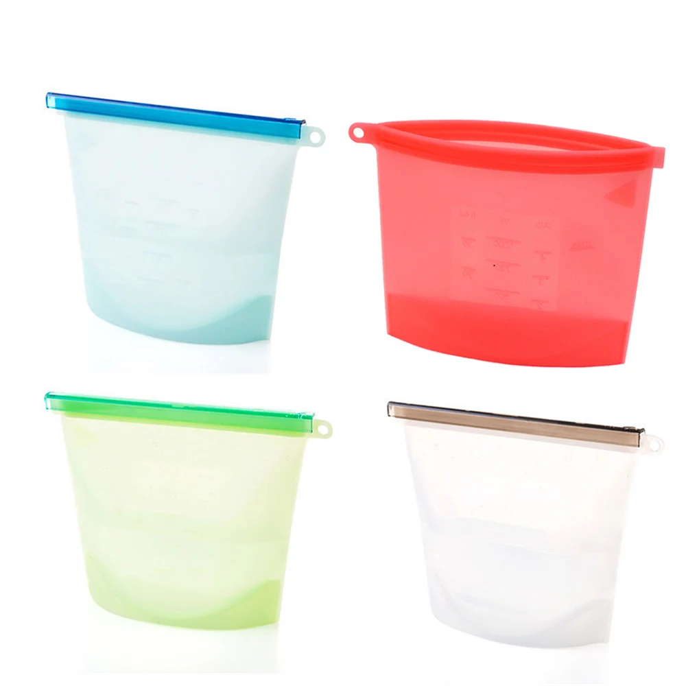 4 Pcs/set Reusable Refrigerator Fresh Bags Kitchen Food Sealing Storage Bag Silicone Fruit Meat Ziplock Kitchen Organizer
4 Pcs/set Reusable Refrigerator Fresh Bags Kitchen Food Sealing Storage Bag Silicone Fruit Meat Ziplock Kitchen Organizer
