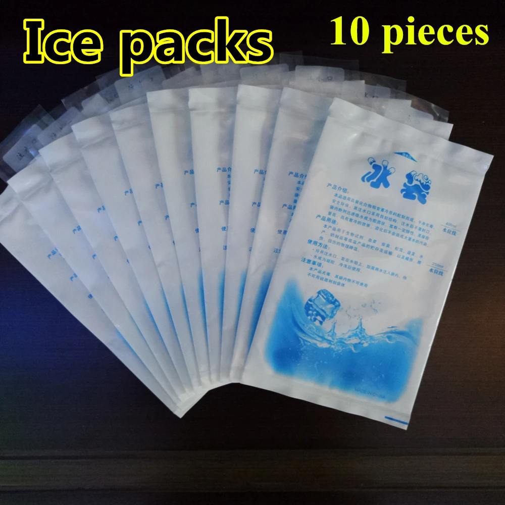10 pieces/lot 400ML Ice Bag Dry ice packs Cooler Bag Thermal cooling bag ice pack
10 pieces/lot 400ML Ice Bag Dry ice packs Cooler Bag Thermal cooling bag ice pack