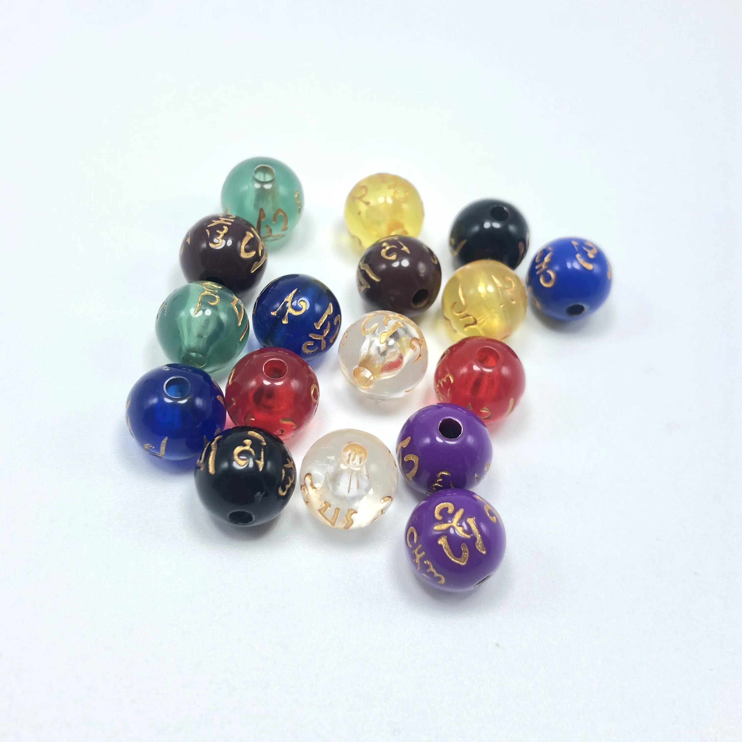 JunKang 40pcs mixed batch new six-word acrylic round bead gasket pine DIY jewelry production necklace bracelet earrings access
JunKang 40pcs mixed batch new six-word acrylic round bead gasket pine DIY jewelry production necklace bracelet earrings access