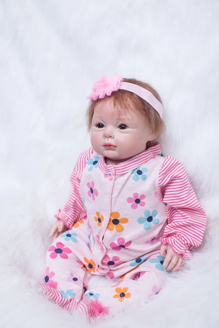 soft body silicone reborn baby dolls girls 22 toy realistic 55 cm toddler vinyl toys for children Christmas new Year's present
soft body silicone reborn baby dolls girls 22 toy realistic 55 cm toddler vinyl toys for children Christmas new Year's present