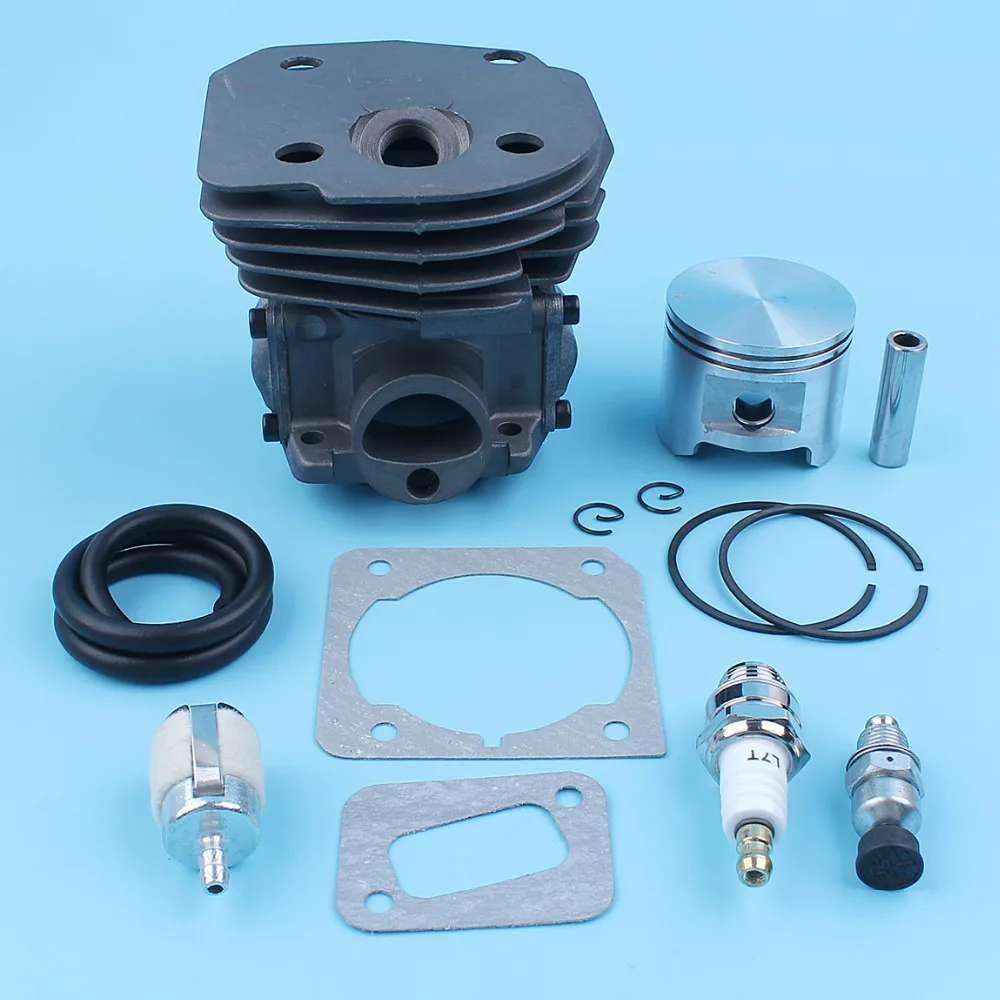 45mm Nikasil Cylinder Piston Kit For Jonsered CS2150 CS2152 CS2147 EPA Chain Saw Fuel Filter Decompression Valve 5372531-02
45mm Nikasil Cylinder Piston Kit For Jonsered CS2150 CS2152 CS2147 EPA Chain Saw Fuel Filter Decompression Valve 5372531-02