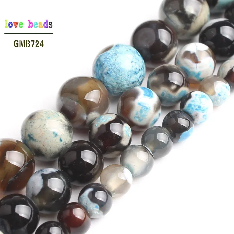 6mm 8mm 10mm Blue Coffee Fire Agates Round Loose Stone Beads for jewelry making DIY Bracelet Strand 15"
6mm 8mm 10mm Blue Coffee Fire Agates Round Loose Stone Beads for jewelry making DIY Bracelet Strand 15"