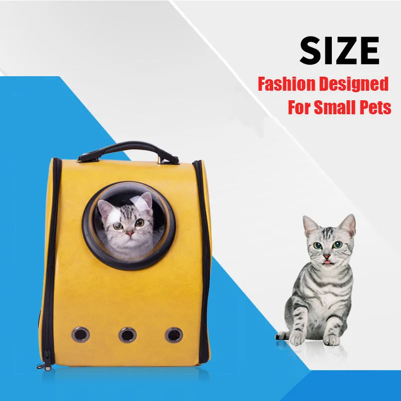 Переноска для домашних животных дышащая переноска кошек рюкзак переносная сумка