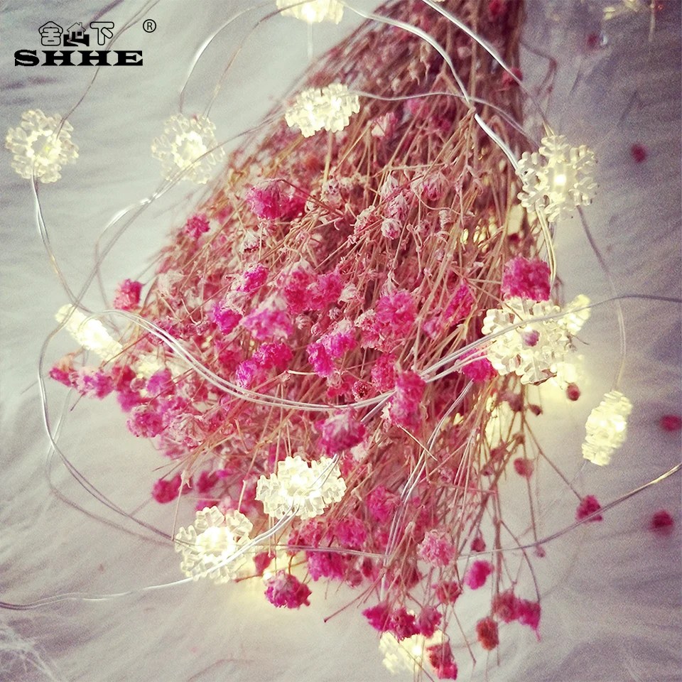 3M 30 LEDs snowflake LED Strings Silver Copper Fairy Lighting Strings with AA battery For Wedding Party Home Decoration Lights
3M 30 LEDs snowflake LED Strings Silver Copper Fairy Lighting Strings with AA battery For Wedding Party Home Decoration Lights