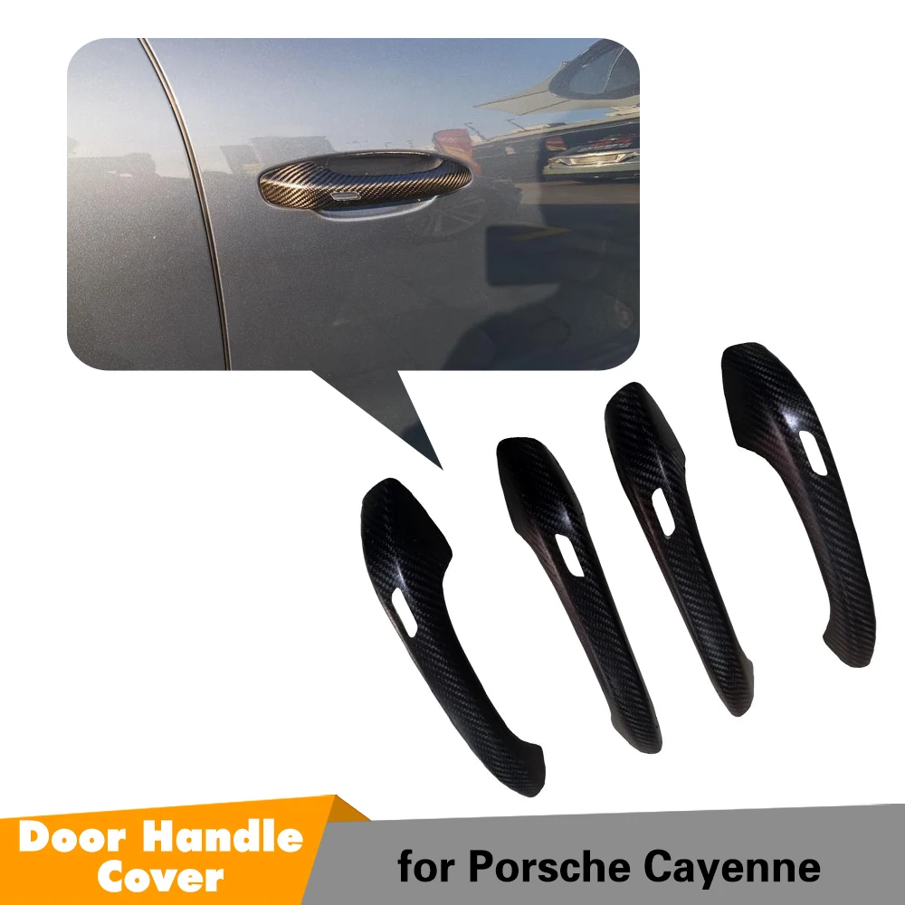 Carbon Fiber Car Side Door Handle Trim Cover For Porsche Cayenne SUV 4 Door S GTS 2018
Carbon Fiber Car Side Door Handle Trim Cover For Porsche Cayenne SUV 4 Door S GTS 2018