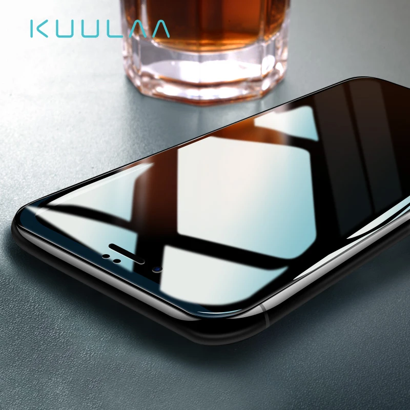 Защитное стекло KUULAA закаленное с полным покрытием для iPhone 8 7 6 6S Plus мягкая 3D