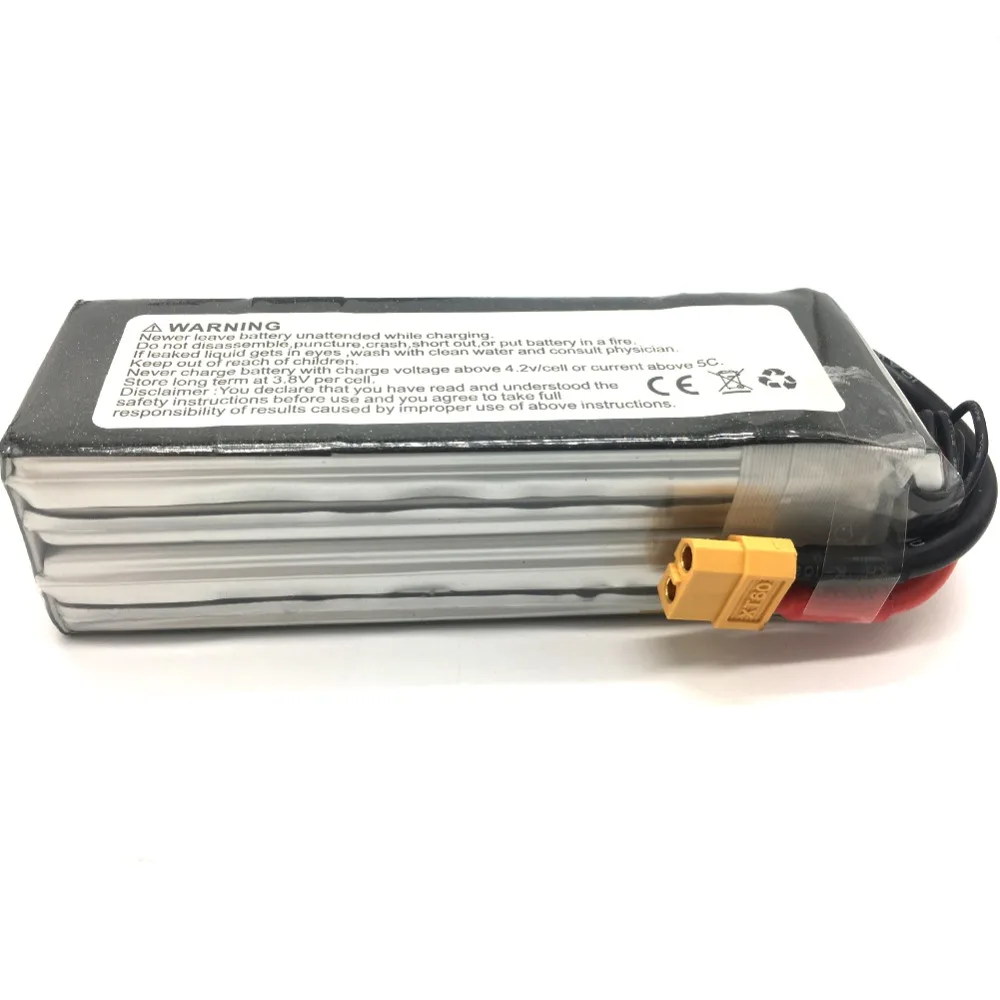 Литий-полимерный аккумулятор DXF 7 4 В 10000 мАч lipo 2S 60C RC Pack для 1/8 1/10 автомобиля лодки