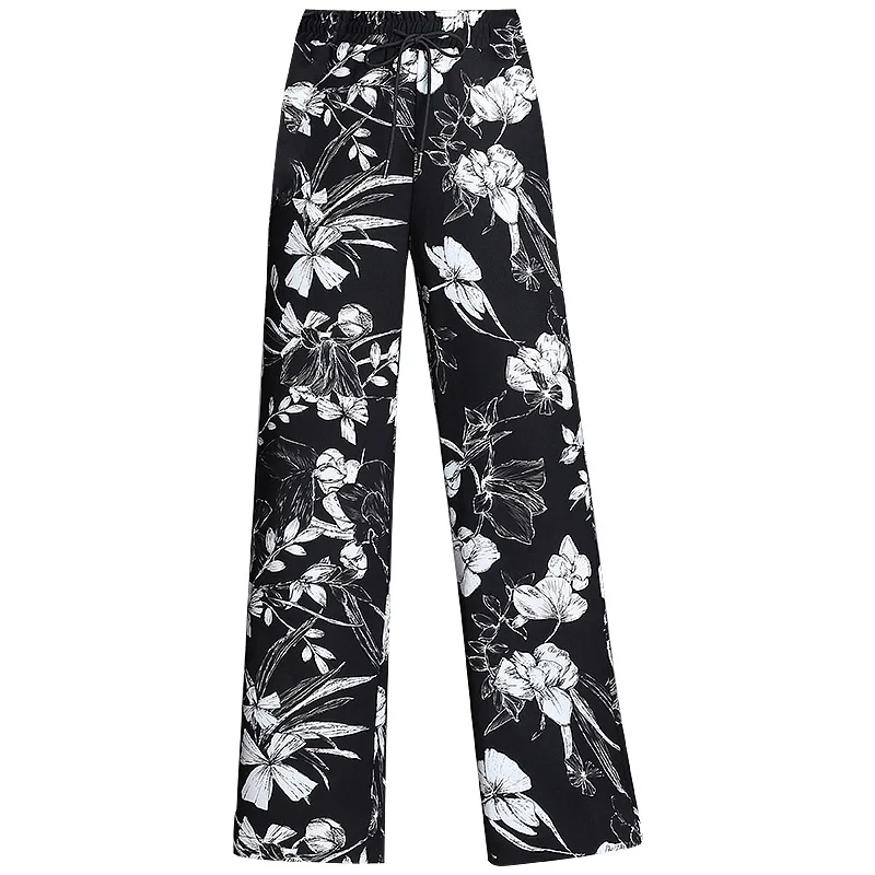 Print Long Pants women High waist Loose Chiffon Wide Leg Pants 2019 summer vintage Elastic Floral Pants women's
Print Long Pants women High waist Loose Chiffon Wide Leg Pants 2019 summer vintage Elastic Floral Pants women's