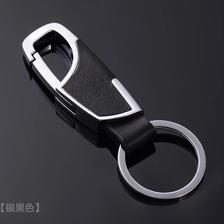 Men's Fashion Creative Metal Leather Strap Car Keyring Keychain Key Chain Ring Keyfob Gift Ap22 Oct20 2018 | Автомобили и