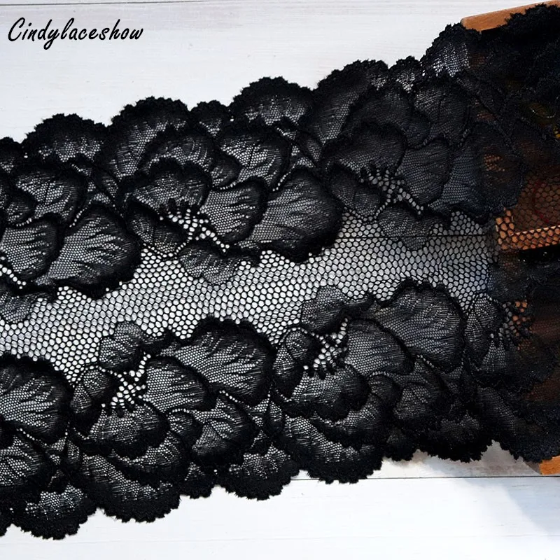 1Yard Black White Lace Trim Ribbon Embroidered Elastic Lace Fabric DIY Crafts Sewing Accessories Wedding Hair Garments Supplies
1Yard Black White Lace Trim Ribbon Embroidered Elastic Lace Fabric DIY Crafts Sewing Accessories Wedding Hair Garments Supplies