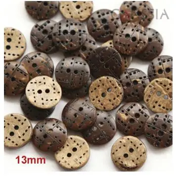 50pcs/lot Size:13mm Natural color design coconut button Round sewing buttons Scrapbooking (kk-1213)
50pcs/lot Size:13mm Natural color design coconut button Round sewing buttons Scrapbooking (kk-1213)