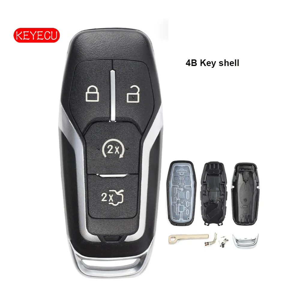 Keyecu Replacement Smart Prox Remote Key Shell Case 3 Button Fob for Ford Lincon FCC: M3N-A2C31243800
Keyecu Replacement Smart Prox Remote Key Shell Case 3 Button Fob for Ford Lincon FCC: M3N-A2C31243800