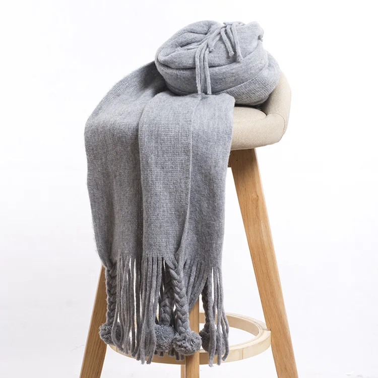 New fashion increase imitation cashmere scarf solid color shawl tassel ladies autumn and winter scarf support wholesale
New fashion increase imitation cashmere scarf solid color shawl tassel ladies autumn and winter scarf support wholesale