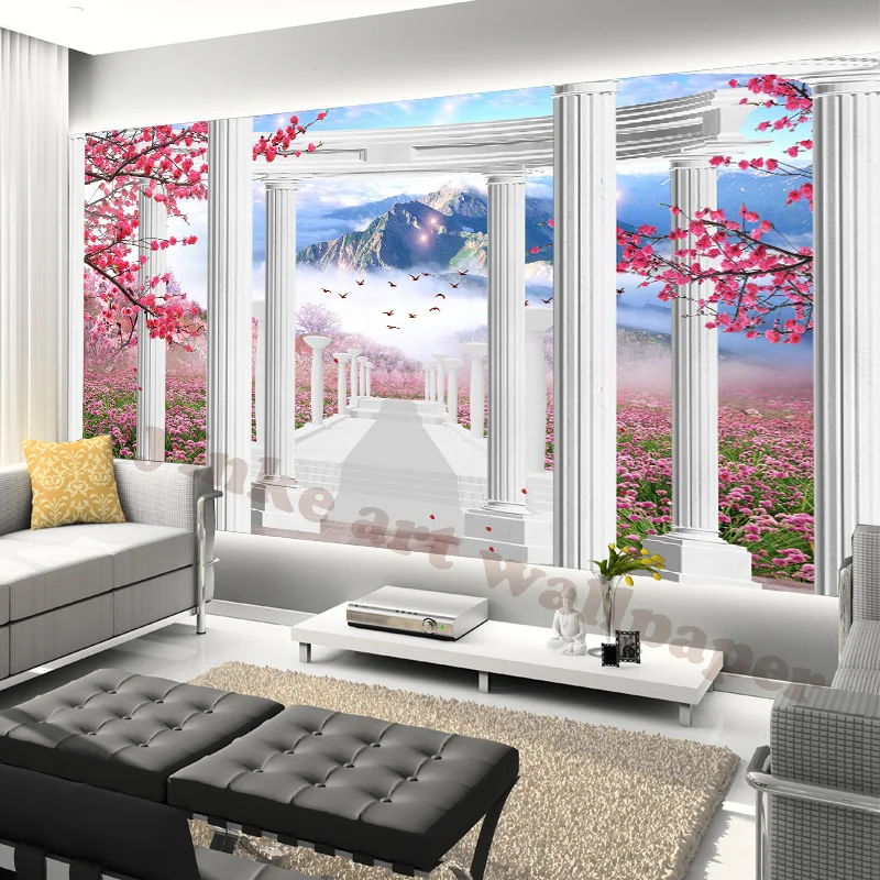 Large Custom Mural Wallpaper European 3D marble pillar landscape Wall mural Living Room TV Backdrop photo wallpaper mural
Large Custom Mural Wallpaper European 3D marble pillar landscape Wall mural Living Room TV Backdrop photo wallpaper mural