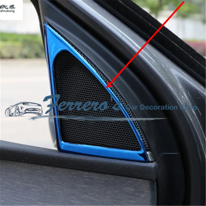 For 2017 Peugeot 5008 2PCS/LOT Car Sticker Accessories Stainless Steel A Pillar Column High-Pitched Speaker Decorative Cover
For 2017 Peugeot 5008 2PCS/LOT Car Sticker Accessories Stainless Steel A Pillar Column High-Pitched Speaker Decorative Cover