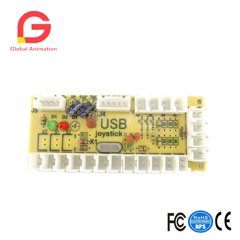Zero Delay Arcade Games USB Encoder Joystick DIY Kit with 8 Way Joystick Arcade Button for Mame Jamma
Zero Delay Arcade Games USB Encoder Joystick DIY Kit with 8 Way Joystick Arcade Button for Mame Jamma