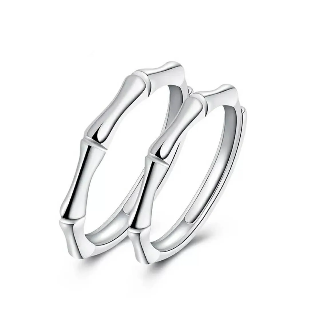 Romad Simple Open Love Bamboo Rings Crossing Silver Ring For Women Wedding Fashion Jewelry Bague Femme Anillos Mujer
Romad Simple Open Love Bamboo Rings Crossing Silver Ring For Women Wedding Fashion Jewelry Bague Femme Anillos Mujer