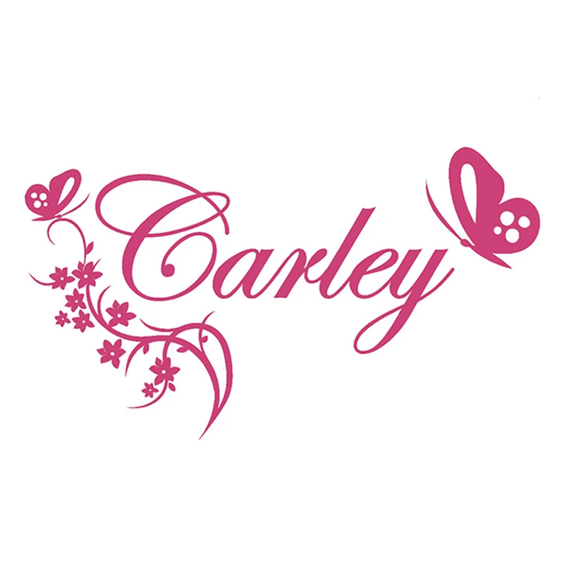 JJRUI Personalized Name Customers Butterfly Flower Leaf Love wall decal Girls Wall Stickers Decals Vinyl 33.5x18.9in
JJRUI Personalized Name Customers Butterfly Flower Leaf Love wall decal Girls Wall Stickers Decals Vinyl 33.5x18.9in