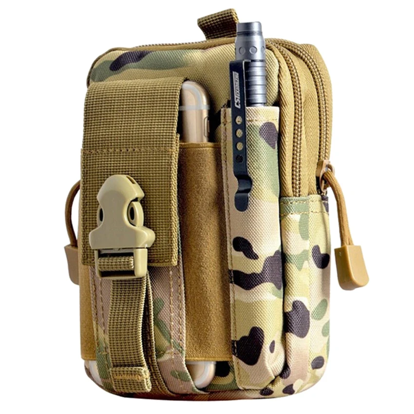 Wholesale EDC Military Pouch Waist Bag Camo Waterproof Nylon Multifunction Canvas Mobile Phone Bag 150PCS/lot
Wholesale EDC Military Pouch Waist Bag Camo Waterproof Nylon Multifunction Canvas Mobile Phone Bag 150PCS/lot