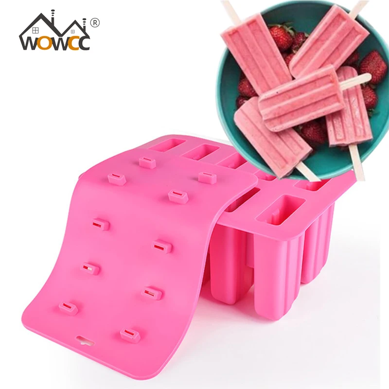 1 шт. силиконовая форма для мороженого с крышкой|ice cream cube|silicone ice creamice |