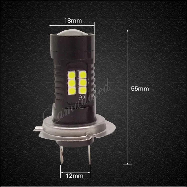 2Pcs H7 LED Lamp Super Bright Car Fog Lights 12V 24V 6000K White Car Driving Light Auto Led H7 Bulb
2Pcs H7 LED Lamp Super Bright Car Fog Lights 12V 24V 6000K White Car Driving Light Auto Led H7 Bulb