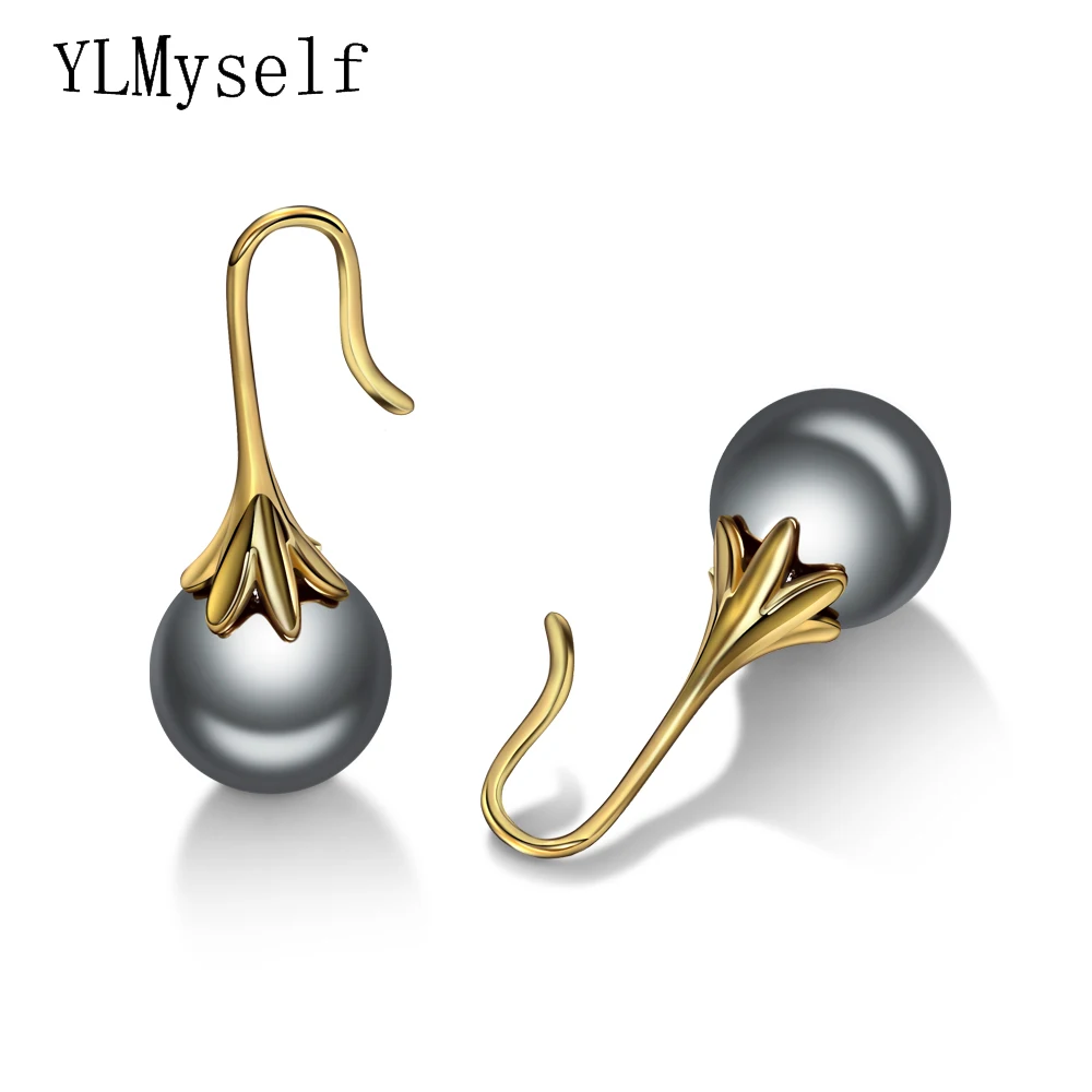 New gift Fashion Gold color drop earring simple design statement jewelry best gift dropshipping grey pearl earrings for women
New gift Fashion Gold color drop earring simple design statement jewelry best gift dropshipping grey pearl earrings for women